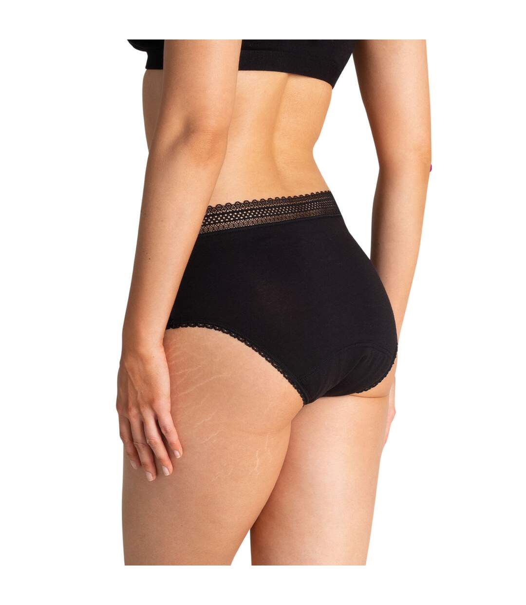 Culotte taille haute pour les règles-3