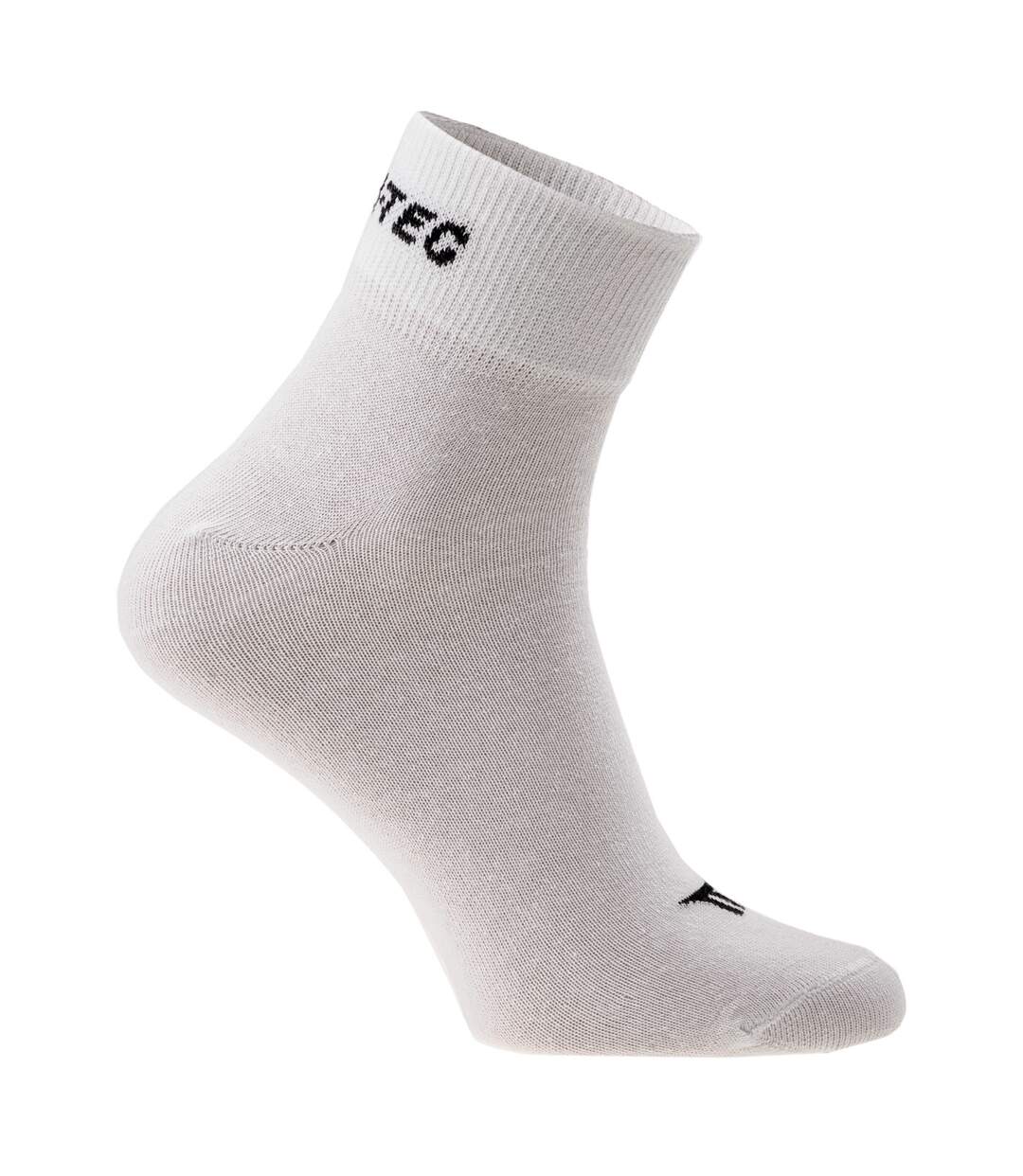 Chaussettes Motif/style Logo Chire Homme Gris Chiné Hi-Tec-2