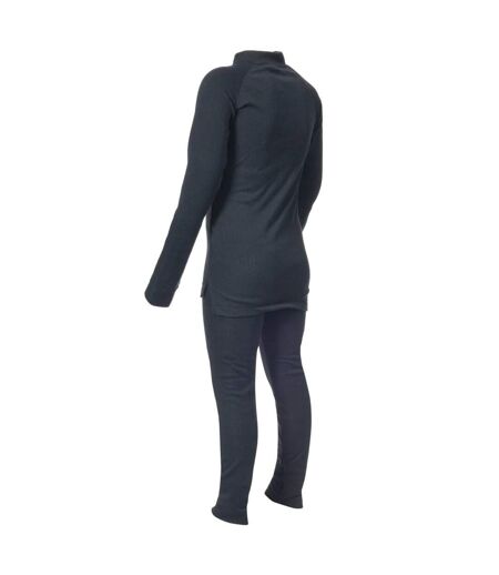 Unisex adult unite360 base layer set black x Trespass