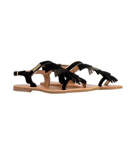 Sandale Plate Cuir Les Tropeziennes Hiakary