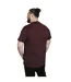 T-shirt Motif Guitare Barnsley Homme Bordeaux Chiné Duke-3