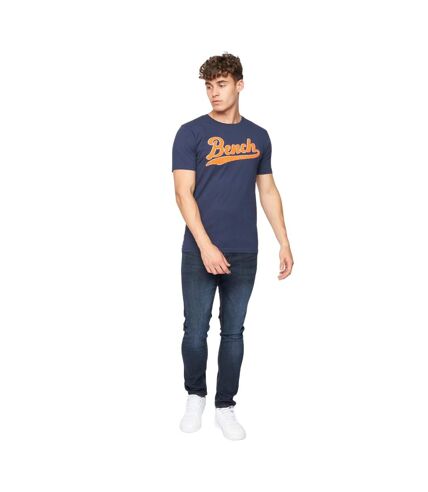 T-shirt enam homme bleu marine Bench Bench