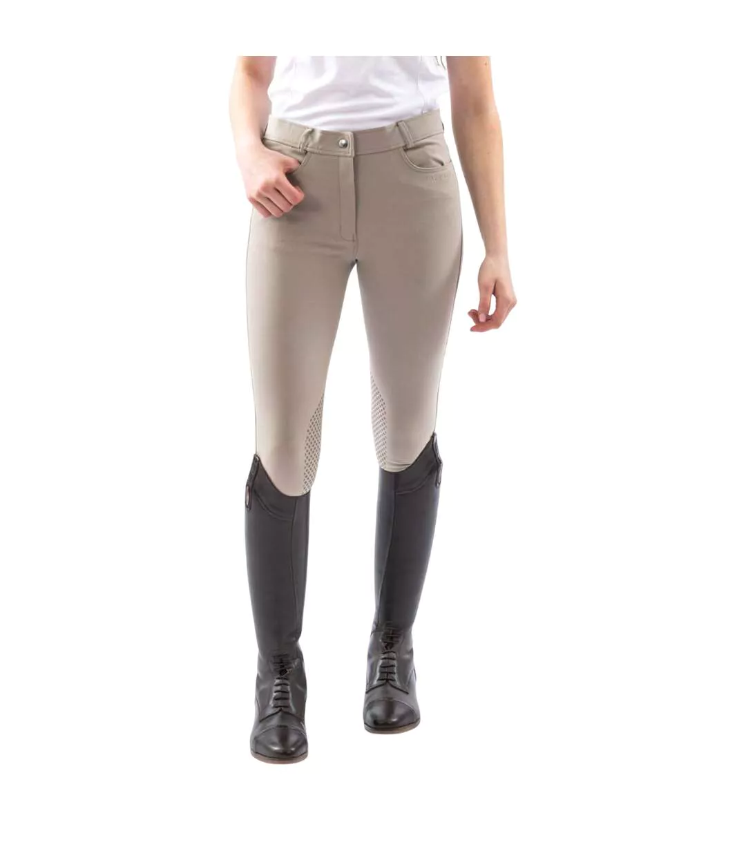 Pantalon D´équitation Clayton Femme Beige Whitaker-1