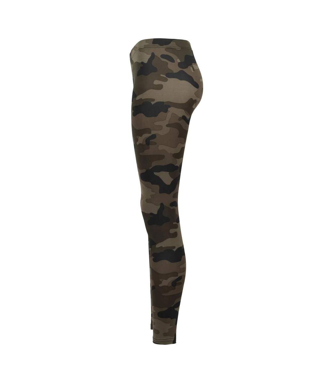 Legging Motif/style Camouflage Femme Marron Beige Urban Classics-3
