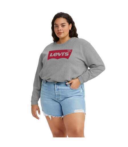 Sweat femme gris chiné Levis