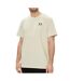 T-shirt beige homme under armour heavy - l-1