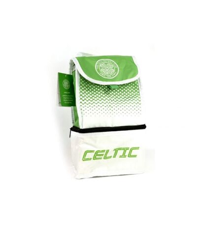 Celtic FC Official Soccer Fade Design Lunch Bag (White/Green) (One Size)