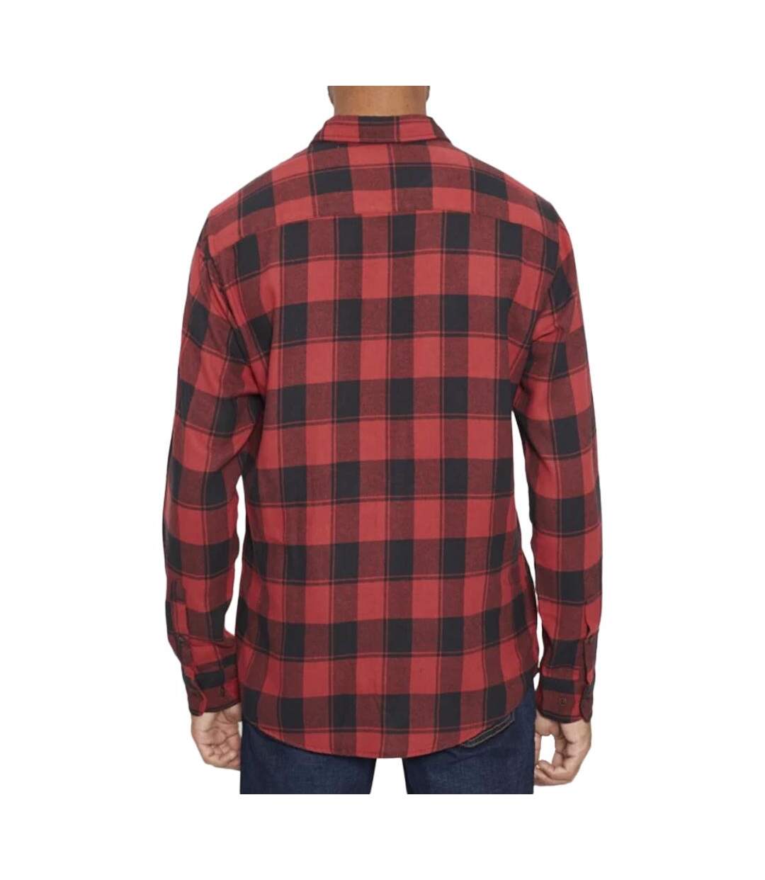 Chemise rouge/noire homme jack & jones joshua - l-2