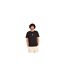 Mens Stacked Logo T-shirt Black Timberland-1