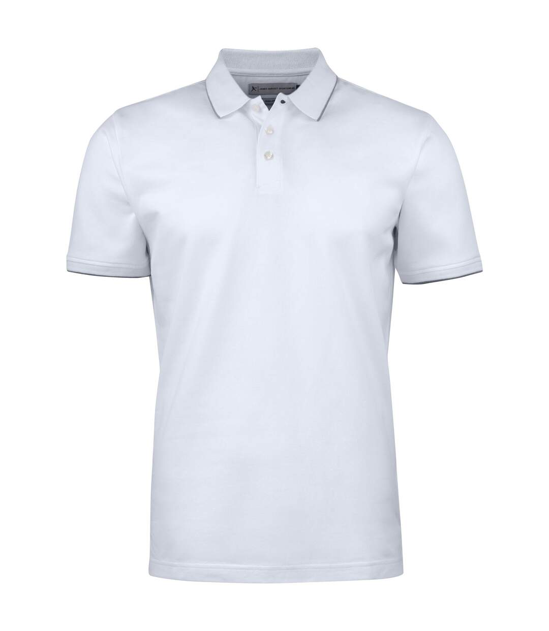 Polo Greenville Homme Blanc James Harvest-2
