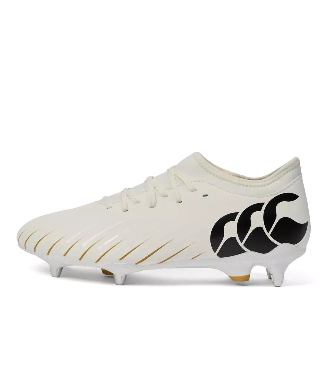 Chaussures De Football Speed Falcon Team Soft Ground Pour Hommes Blanc Canterbury-1