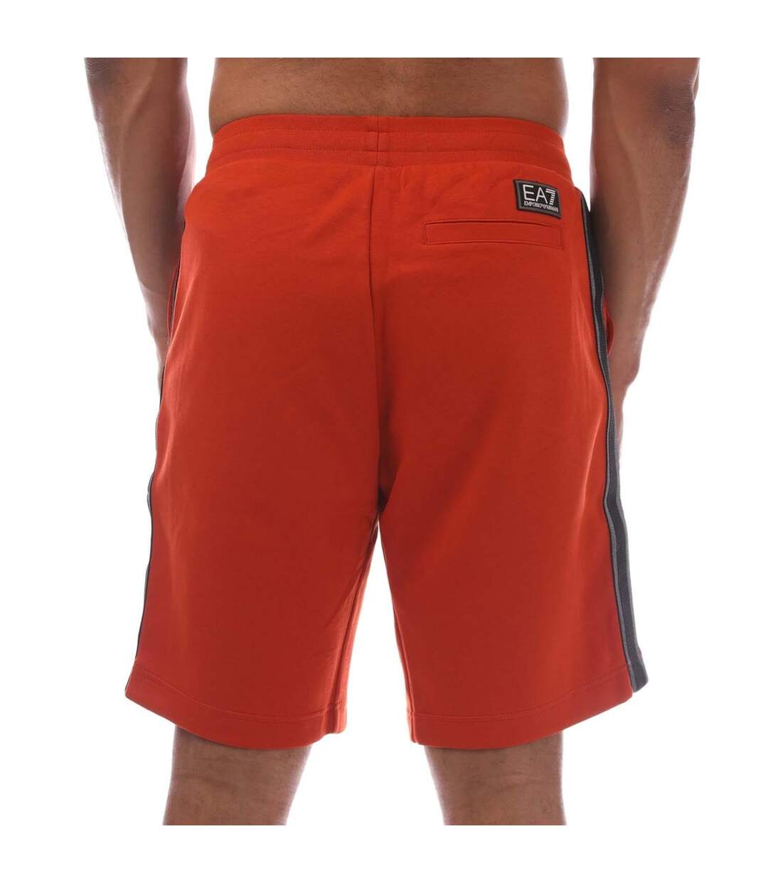 Short Style Logo Homme Orange Emporio Armani-3