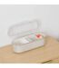 Boîte de Rangement 4 Compartiments Alba 27cm Beige-5