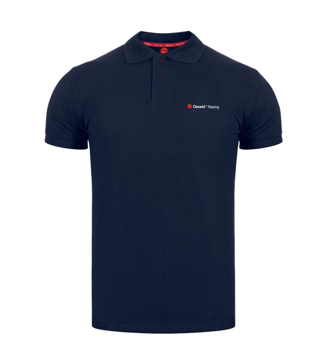 Polo Motif/style Petit Logo Homme Bleu Marine Ozoshi-1