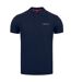 Polo Motif/style Petit Logo Homme Bleu Marine Ozoshi-1