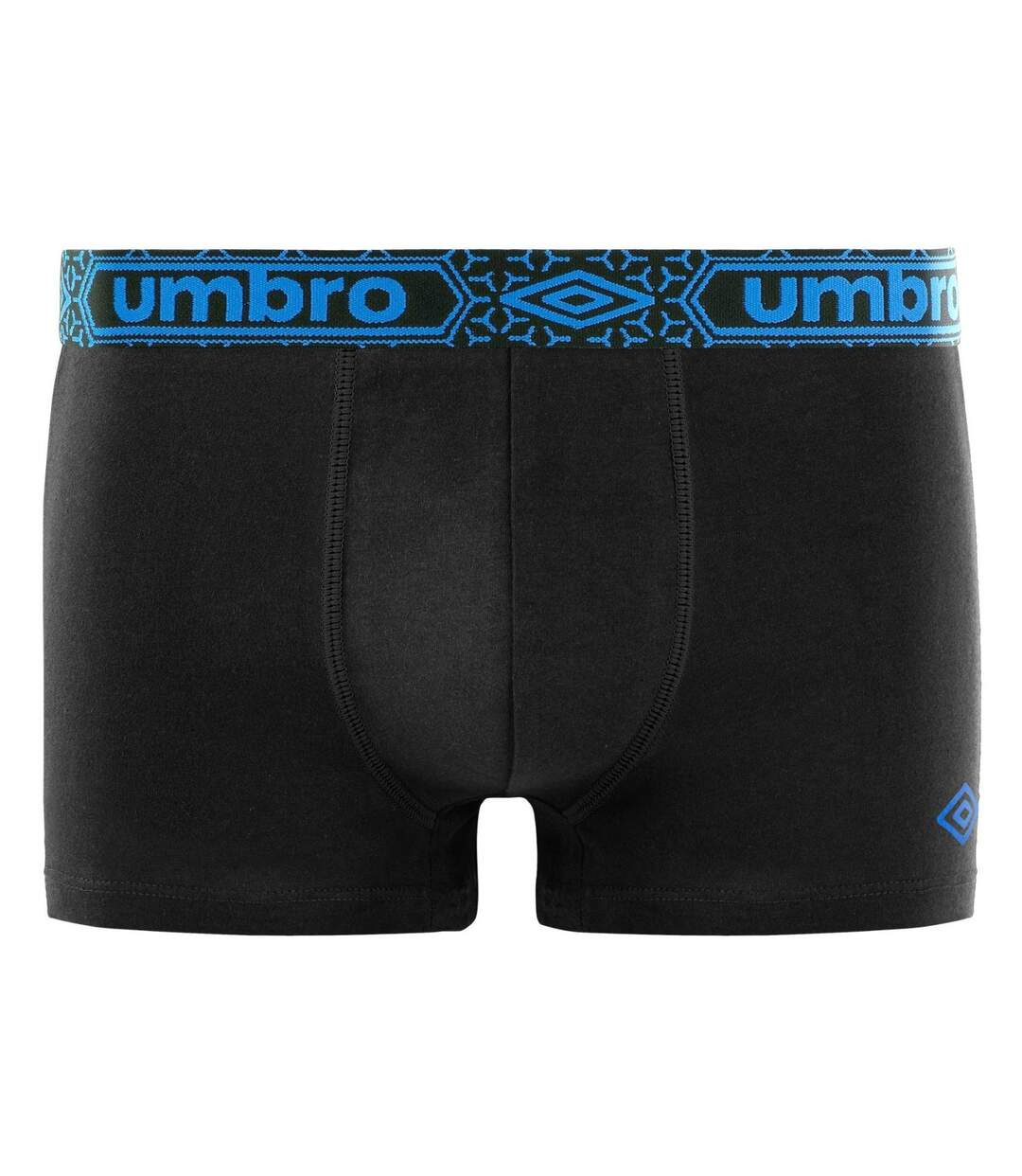 Lot de 4 Boxers coton homme uni ceinture Umbro-3