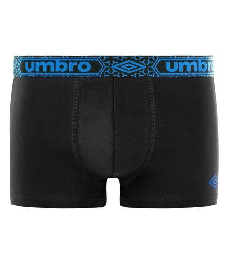 Lot de 4 Boxers coton homme uni ceinture Umbro