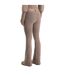 Womens/ladies Knitted Tie Belt Fitted And Flared Leggings Beige Maniere De Voir-3