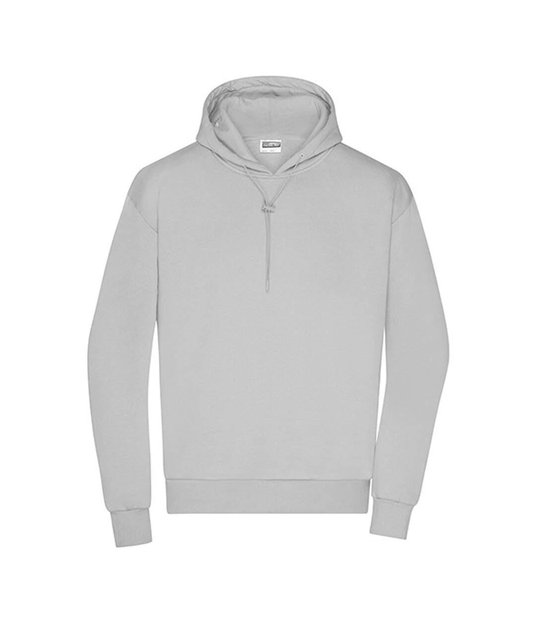 Sweat À Capuche Homme Gris Clair James And Nicholson-1