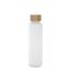Lume Matte Bamboo Lid 500ml Water Bottle One Size White Generic-3