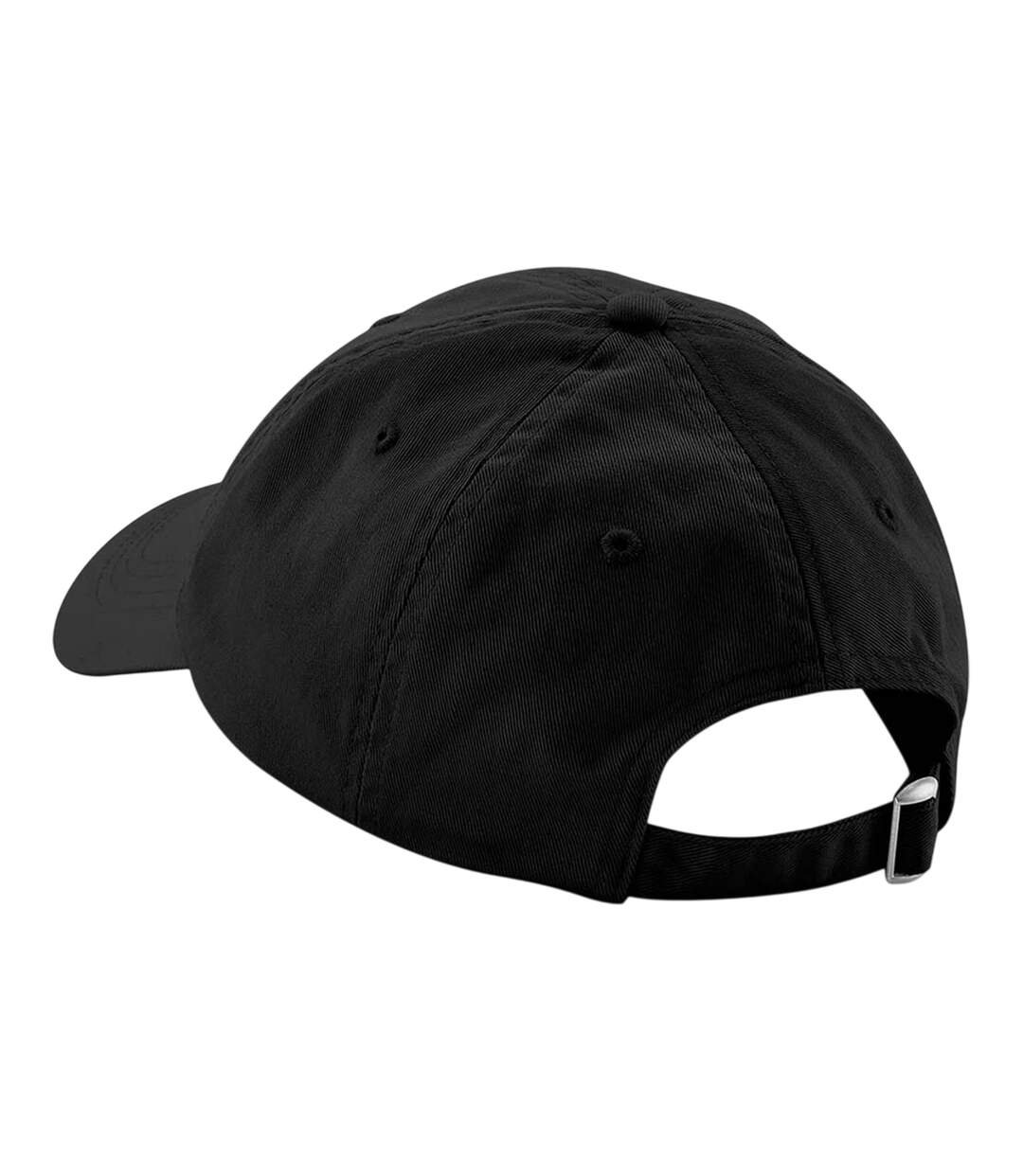 Casquette Motif/style 6 Panneaux Noir Beechfield-2