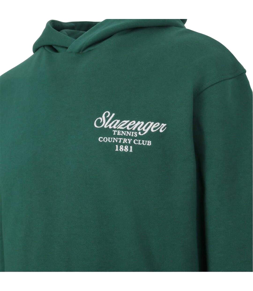 Sweat À Capuche Homme Vert Slazenger-4