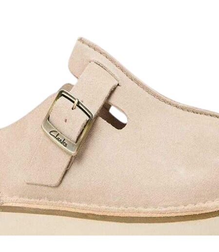 Mules Femme Beige Clarks