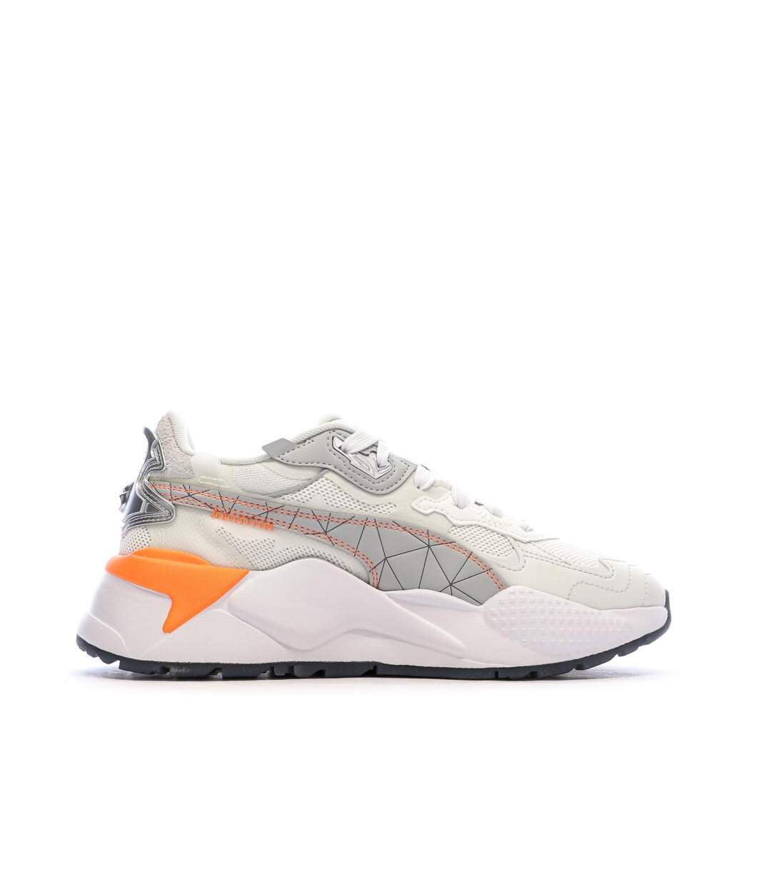 Baskets blanc/orange homme puma rs-x up x ro-2