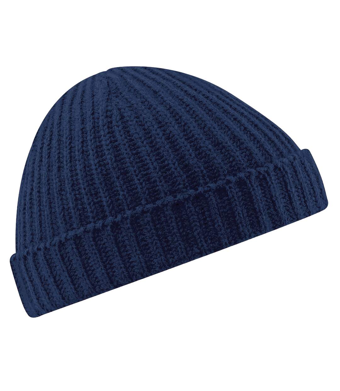 Bonnet trawler adulte bleu marine Beechfield-1