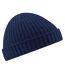 Unisex adult trawler beanie french navy Beechfield