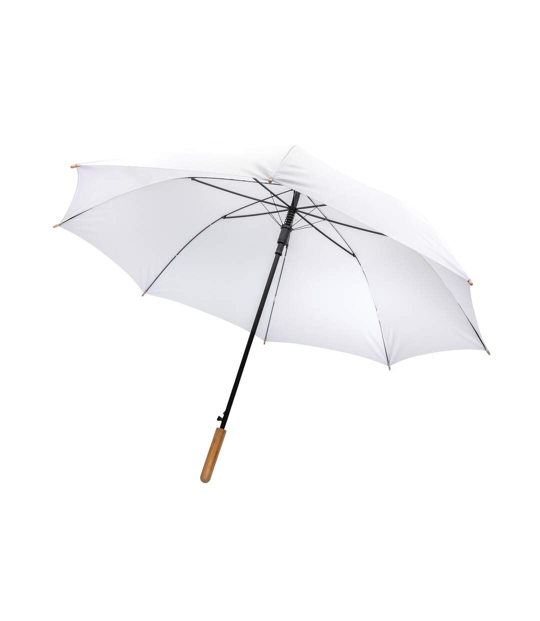 Impact aware bamboo stick umbrella one size white XD Collection-1