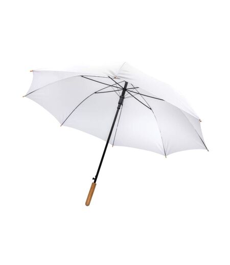Impact aware bamboo stick umbrella one size white XD Collection
