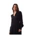 Robe Mi-longue Donny Femme Noir Boss-4