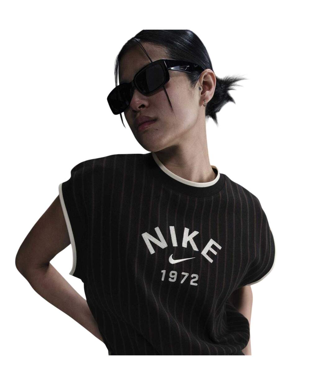Womens/ladies Lux Tank Top Black Nike-4