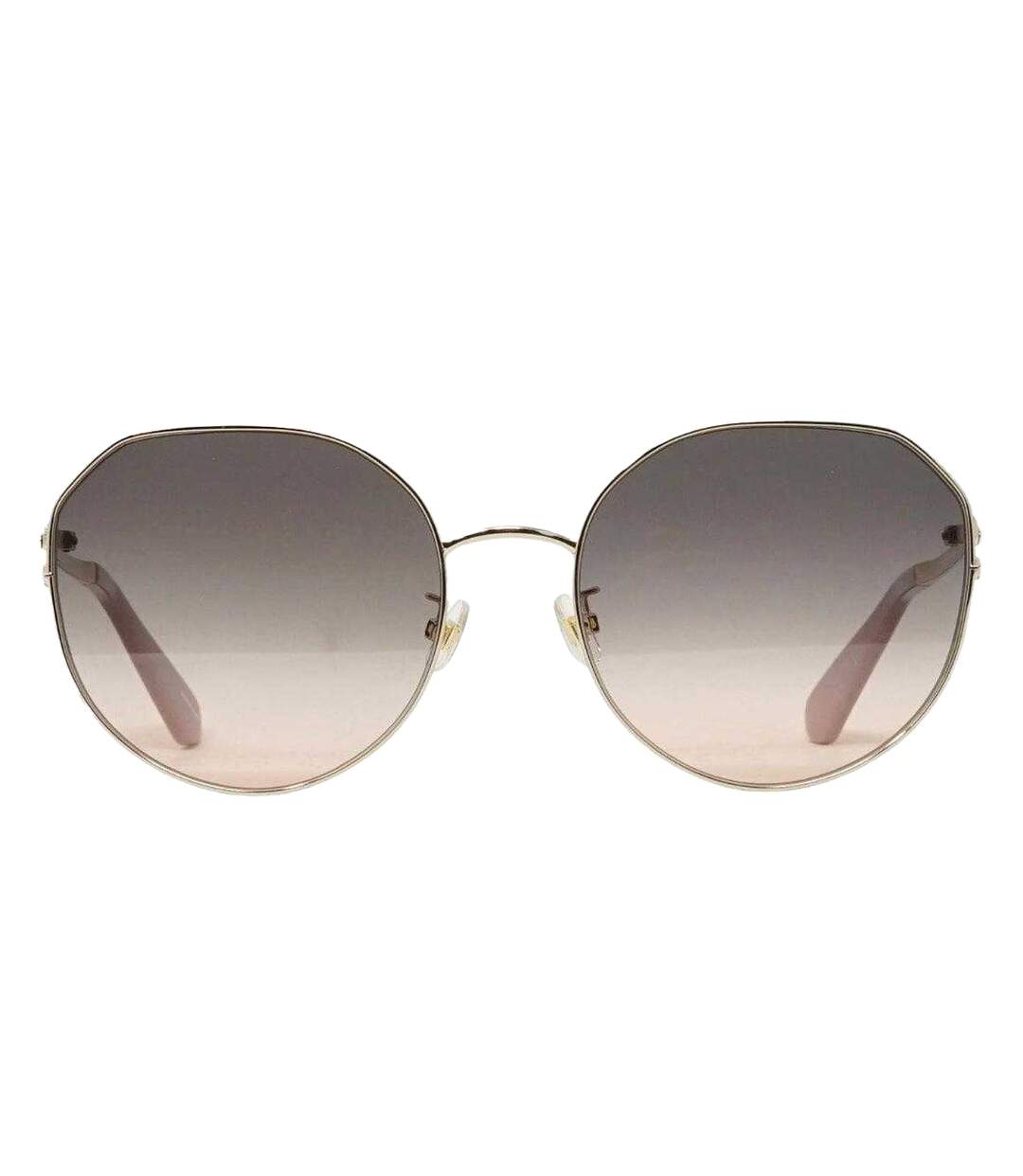 Lunettes De Soleil Carlita Femme Taille Unique Jaune Or Kate Spade-3