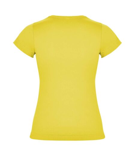 Roly Womens/Ladies Jamaica Short-Sleeved T-Shirt (Yellow) - UTPF4312