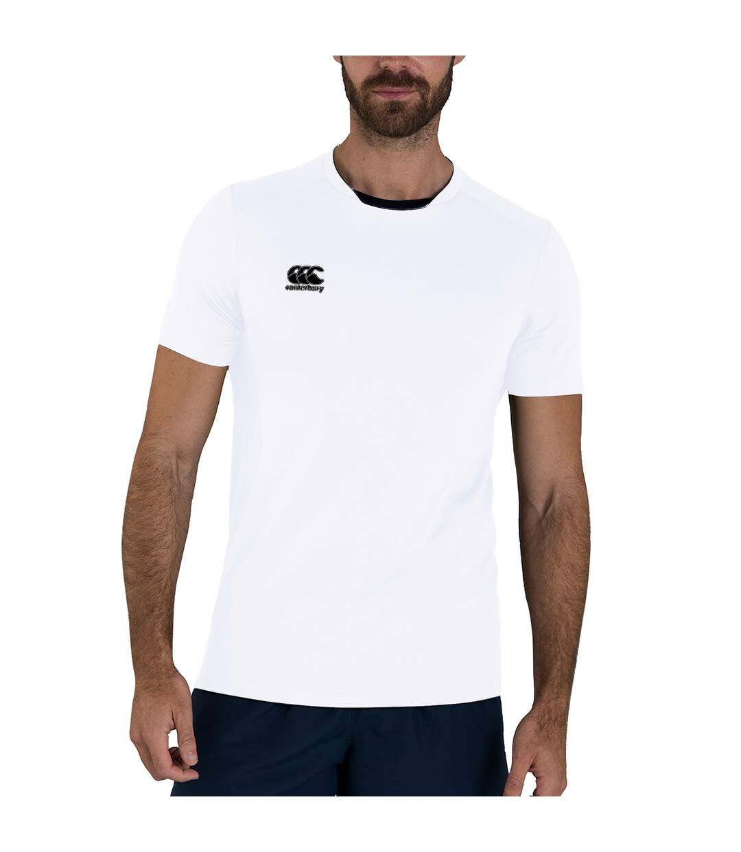 T-shirt club dry adulte blanc Canterbury-3