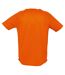 SOLS Mens Sporty Short Sleeve Performance T-Shirt (Orange)