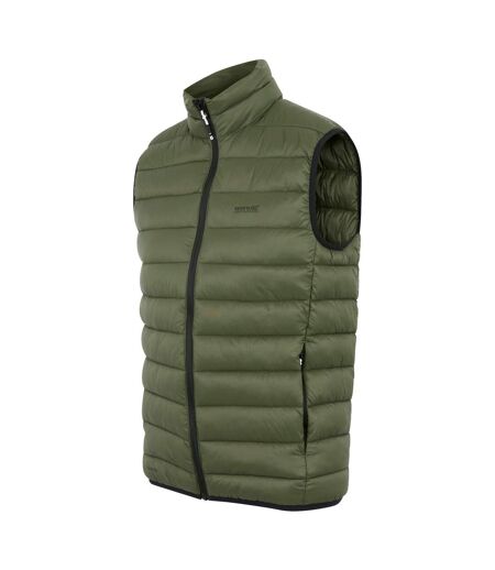 Mens Marizion Quilted Gilet Olive Night Regatta