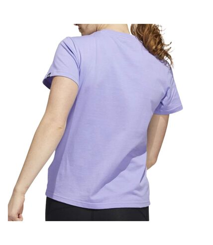 T-shirt Violet Femme Adidas Fun Sport