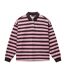 Polo Motif/style À Rayures Lehua Femme Marron Rose Napapijri-1