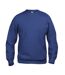 Sweat basic adulte bleu Clique