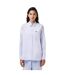 Chemise Manches Longues Motif/style Logo Femme Bleu Clair Lacoste-1