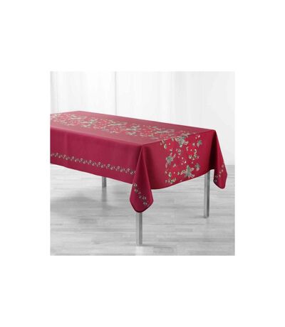 Nappe Imprimée Isadora 150x240cm Rouge
