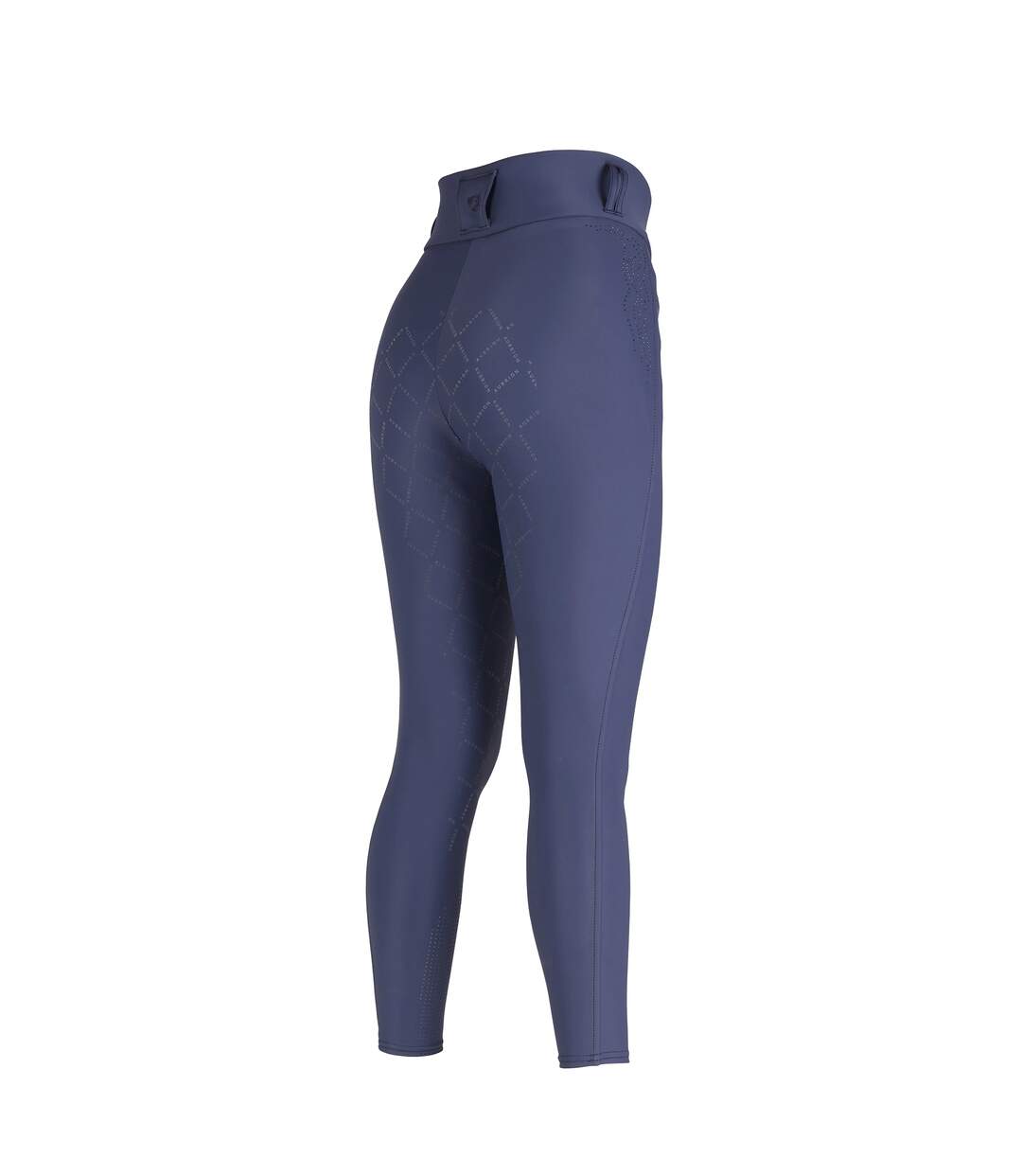 Pantalon d´équitation optima femme bleu marine Aubrion-2