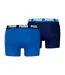 Pack Of 2  Mens Cotton Blend Boxer Briefs  Navy Blue Blue Puma-2