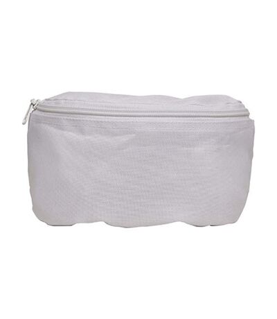 Build Your Brand Fanny Pack (White) (One Size) - UTRW6496