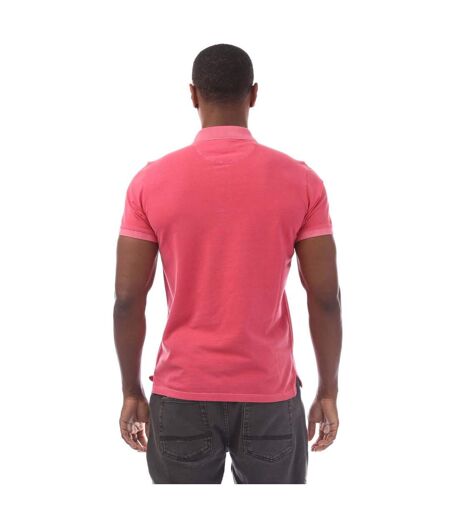 Polo Sunfaded Rugger Homme Rose Gant