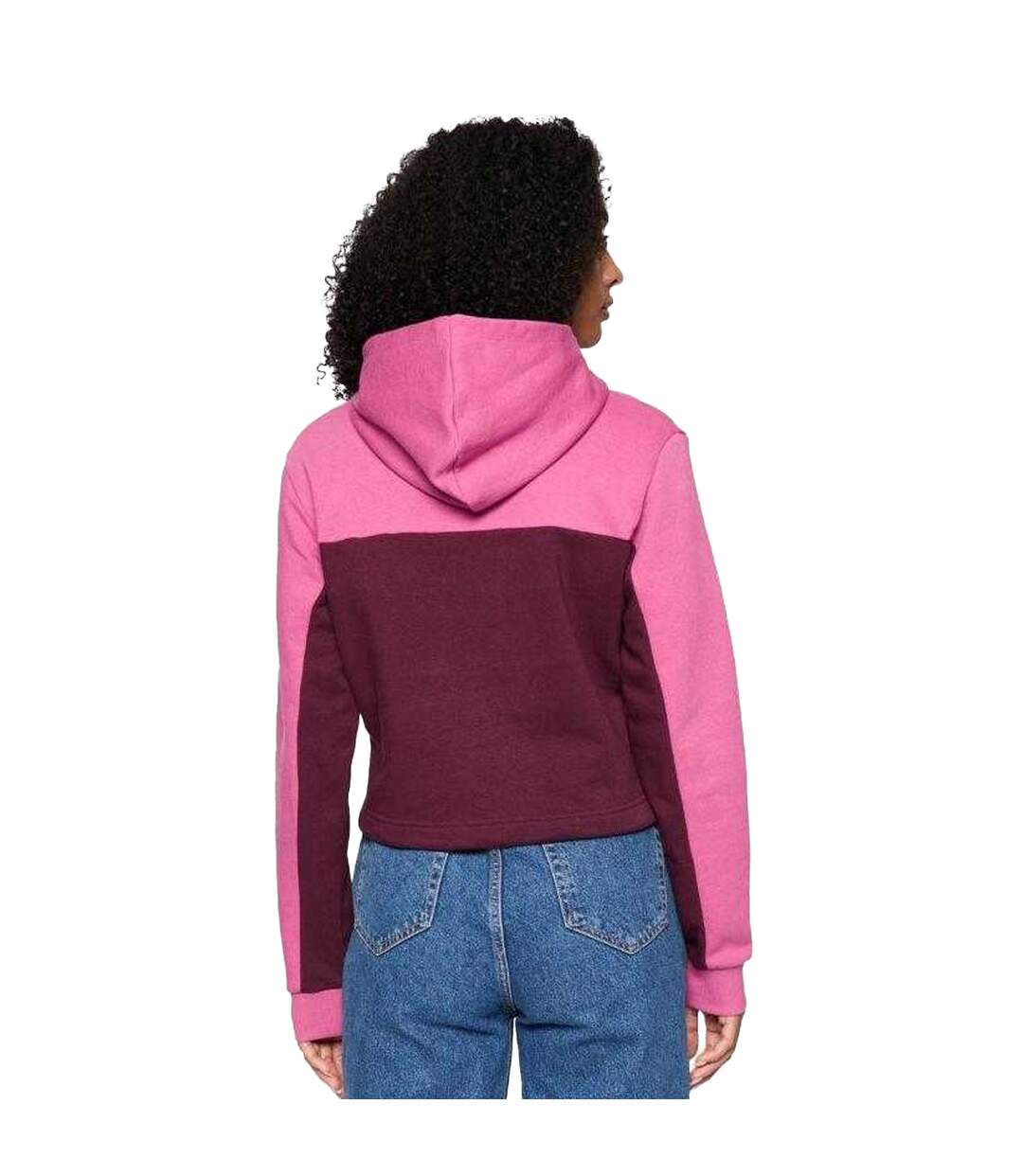 Sweat À Capuche Laagna Femme Rouge Rose Fila-3