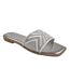 Womens/ladies Blossom Slides Silver Where´s That From-1